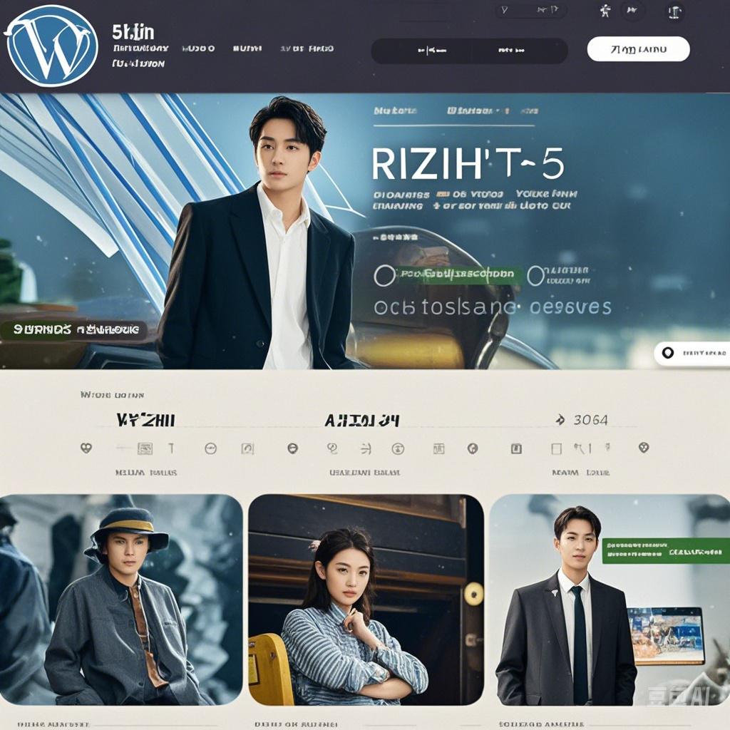 WordPress RiZhiTi V5  主题-启航虚拟资源宝藏网